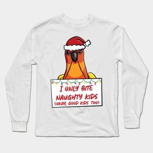 Only Bite Naughty Kids Sun Conure Long Sleeve T-Shirt